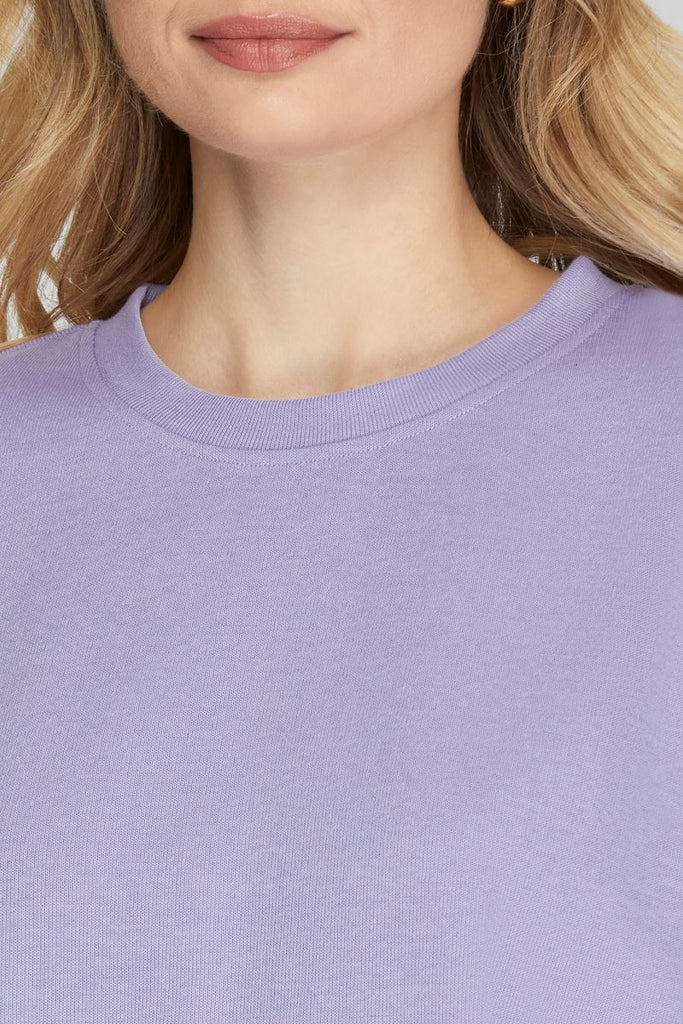 Women’s Loose Fit Drop Shoulder Short Sleeve T-Shirt – Casual Cropped Basic Top